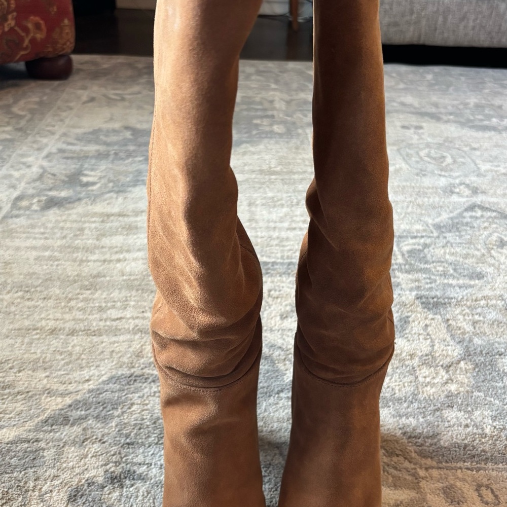 Sam Edelman Over the Knee Tan Boots - Picture 2 of 7